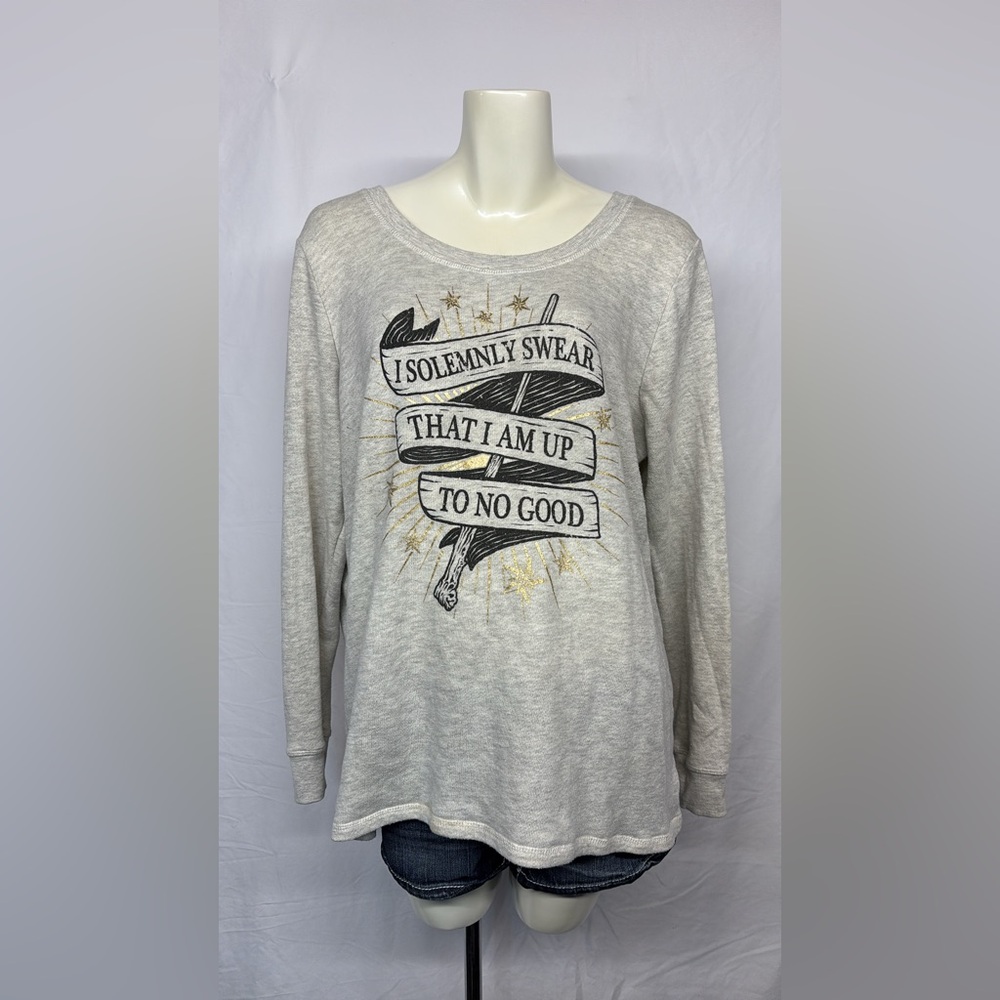 Size 1(X) Torrid X Harry Potter Crew Neck Sweatshirt